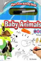 BABY ANIMALS WIPE CLEAN ACTIVITY BOOK